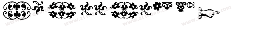 Im Fell Flowers 1字体转换